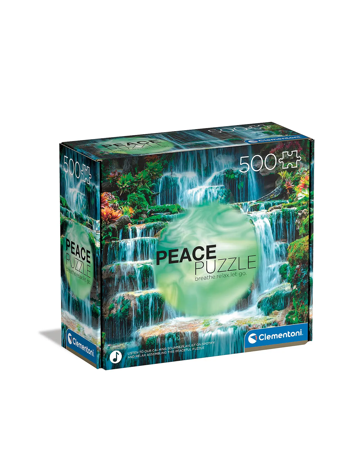 CLEMENTONI | Puzzle - Peace The Flow 500 Teile | 